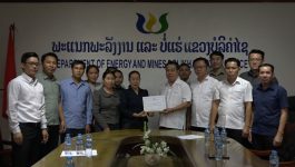 ພະແນກພະລັງງານ ແລະ ບໍ່ແຮ່ແຂວງບໍລິຄຳໄຊ ມອບເງິນຊຸກຍູ້ ການເຄື່ອນໄຫວວຽກງານໃຫ້ກັບອົງການກາແດງແຂວງ