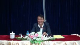 ບັ້ນດຳເນີນຊີວິດການເມືອງ ແລະ ທາບທາມບຸກຄະລາກອນ ໜ່ວຍພັກທີ່ຂຶ້ນກັບ ຮາກຖານພັກພະແນກສາທາລະນະສຸກແຂວງ