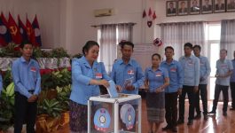 ກອງປະຊຸມໃຫຍ່ ຄັ້ງທີ IV ຂອງຜູ້ແທນສະຫະພັນກໍາມະບານເມືອງໄຊຈໍາພອນ