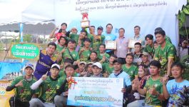 ສໍາເລັດການແຂ່ງຂັນຊ່ວງເຮືອປະເພນີບຸນອອກພັນສາ ປະວໍຣະນາ ປະຈຳປີ ພສ 2567 ທີ່ເມືອງຄຳເກີດ
