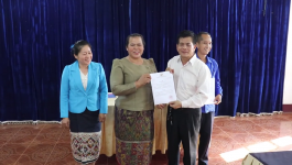 ເມືອງປາກກະດິງ ປະກາດຍົກຍ້າຍພະນັກງານ ແລະ ແຕ່ງຕັ້ງບາງຕຳແໜ່ງງານ