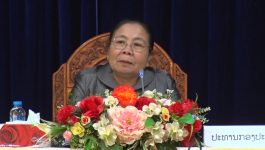 ຫົວໜ້າຄະນະຈັດຕັ້ງສຸນກາງພັກ ໂອ້ລົມພະນັກງານຫຼັກແຫຼ່ງ ແຂວງ ບໍລິຄຳໄຊ
