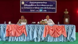 ສະຫຼຸບຖອດຖອນບົດຮຽນຜູ້ບໍລິຫານການສຶກສາທົ່ວເມືອງວຽງທອງ