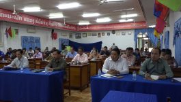 ກອງປະຊຸມສະຫຼຸບໄຕມາດ 3 ຂອງຄະນະພັກຮາກຖານພະແນກ ຖວທ ແຂວງ ປະຈຳປີ 2024