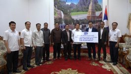 ບໍລິສັດເທີນ-ຫີນບູນ ພາວເວີ ຈຳກັດ ( THPC ) ມອບເງິນຄ່າພາກຫຼວງງວດທີ 2 ປະຈຳປີ 2024 ໃຫ້ແກ່ແຂວງບໍລິຄຳໄຊ