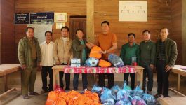 ເຈົ້າເມືອງໄຊຈຳພອນ ລົງພົບປະໂອ້ລົມພໍ່ແມ່ປະຊາຊົນ ບ້ານໂພນໜັ້ນ ບ້ານໂພນສີ ແລະ ບ້ານພຽງດີ