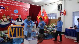 ສະຫະພັນກໍາມະບານເມືອງປາກກະດິງ ສຳເລັດກອງປະຊຸມໃຫຍ່ ຄັ້ງທີ VIII