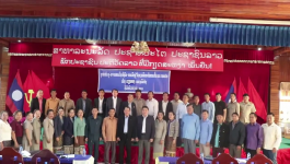 ຄະນະໂຄສະນາອົບຮົມແຂວງ ຝຶກອົບຮົມການເມືອງ-ແນວຄິດ ໃຫ້ຄູ-ອາຈານ ເມືອງວຽງທອງ ແລະ ໄຊຈຳພອນ