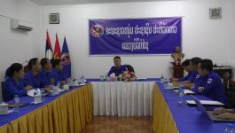 ການນຳສູນກາງຊາວໜຸ່ມ ປະຊາຊົນປະຕິວັດລາວ ລົງເຄື່ອນໄຫວຊຸກຍູ້ວຽກງານຊາວໜຸ່ມ ຢູ່ແຂວງບໍລິຄໍາໄຊ