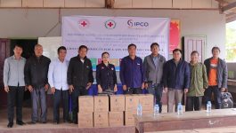 ພິທີເຜີຍແຜ່ການນຳໃຊ້ ແລະ ແຈກຢາຍເຕົາໄຟປະຢັດພະລັງງານ ໃຫ້ປະຊາຊົນ ເມືອງຄຳເກີດ