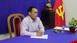 ກອງປະຊຸມໂຄງການສຳຫຼວດອອກແບບຂະຫຍາຍທໍ່ນ້ຳປະປາຢູ່ເມືອງວຽງທອງ