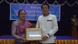 ສະຫະພັນແມ່ຍິງພະແນກວັດທະນະທຳ ແລະ ການທ່ອງທ່ຽວແຂວງ ຫວນຄືນມູນເຊື້ອວັນສ້າງຕັ້ງແມ່ຍິງລາວ ແລະ ຮັບໃບຢັ້ງຢືນ 3 ດີ ປະຈຳປີ 2025