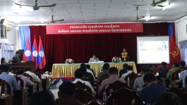 ກອງປະຊຸມສ້າງຄວາມເຂັ້ມແຂງໃຫ້ແກ່ ສສຊ ຊຸດທີ X ແລະ ສສຂ ຊຸດທີ V ແຂວງບໍລິຄຳໄຊ ທີ່ເມືອງປາກກະດິງ